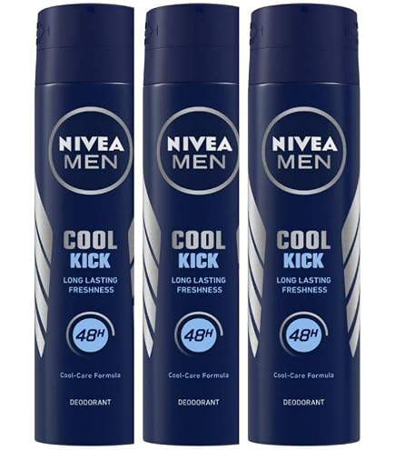 Amazon.co.jp: Nivea Men Cool Kick Anti-Perspirant Roll-On (50ml